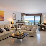 Ocean Bliss Ii- Panoramic Sea View - 20m To - 2 Swimming Pools - Private Parking Lejlighed *